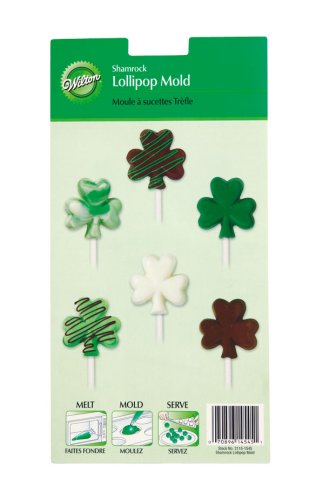 Wilton Shamrock Lollipop Mold