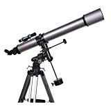 Silver TwinStar 90mm Refractor Telescope by TwinStar