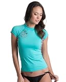 Rip Curl Womens Playa Hermosa Cap Sleeve Lycra Top