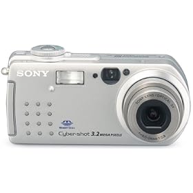 Sony DSC-P5 Digital Camera With Free 64MB Memory Stick  [3.2MP 3xOptical]