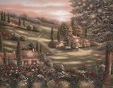 Evening in Tuscany I, Art Poster by Betsy Brown