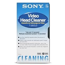 Sony VHS Dry Type Cleaning Tape