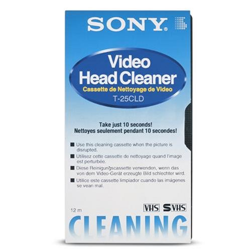 Childrens Toyshop  Electronics : Sony VHS Dry Type Cleaning Tape