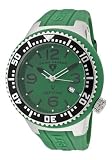 Men's Neptune Green Dial Green Rubber