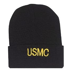 USMC - United States Marine Corps - Watch Cap / Fold Beanie Hat