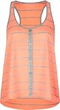 FULL TILT Neon Stripe Womens Henley Tank