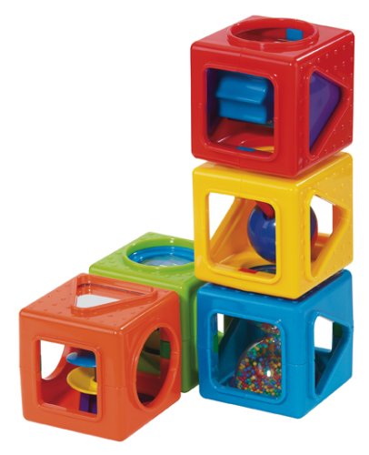 Childrens Toyshop  Toys : International Playthings Earlyears Stacking Activity Cubes