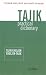 Book Tajik-english/English-tajik Practical Dictionary