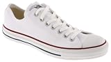 Converse All Star Ox Low White Canvas - 6 Uk