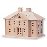 Country Mansion 3D Woodcraft Kit