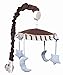 SISI Baby bedding - Blue Bear and Moon 15 PCS Crib Bedding