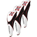 Team Golf Collegiate Woods Zip Headcovers (set of 3) - Nebraska