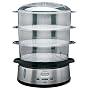 Deni 7600 3-Tier 9-1/2-Quart Stainless-Steel Digital Food Steamer