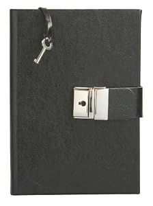 The Secret Diary Journal, Rules Pages, Key and Lock Closure, Italian Leather (2011edition)