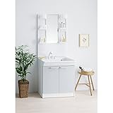 TOTO LDCF075BAGES2G + LMCF075B1GFC2G（洗面化粧台 + 一面鏡750mmセット）寒冷地タイプ