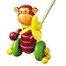 Toys : Orange Tree Monkey Push Along