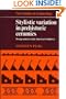 Stylistic Variation in Prehistoric Ceramics: Design Analysis in the American Southwest (New Studies in Archaeology)