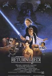 RETURN OF THE JEDI STAR WARS STYLE B MOVIE POSTER (Size 27x40)