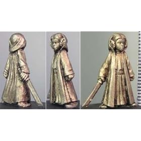  Hasslefree Miniatures: Pirates - Mystic warrior Jen w/ ninja-to