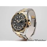 ROLEX GMT Master II 40mm Mens Watch in Steel and 18K Yellow Gold Platinum Seal 116713 by Rolex
