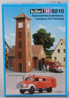 Kibri 39210 - Feuerwehrhaus Bahlburg-L&uuml;neburg H0