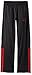adidas Boys' Big Clima Block Pant, Black/Light Scarlet, Large
