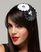 Grosgrain Flowered Headband