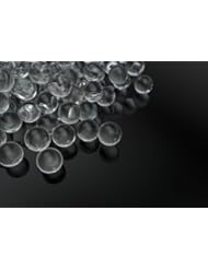 Pet Products: DashingtonTM Round Clear Marbles, Bulk Bag - 5 Pound Bag - Dashington