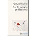 Sur la crise de l'histoire