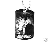 Renji Abarai Bleach Dogtag Necklace w/Chain and Giftbox