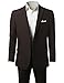 MONDAYSUIT Mens Two-Piece Slim-Fit Solid Two-Button Blazer Jacket & Trouser Set