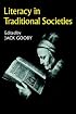Literacy in Traditional Societies