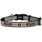 MLB San Francisco Giants Baseball Pet Collar, Reflective