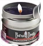 Burning Desire Pheromone Candle Passion Fruit 4 Ounce