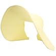 UPF Sun Beach Solid Hat Floppy 8" XL Brim Shape Ivory