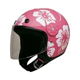 HCI Helmets - Girls Pink Helmet Motorcycle Bike Helmet 15 Pink Floral