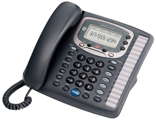 GE  29487GE2 4-Line Corded Speakerphone (Black)