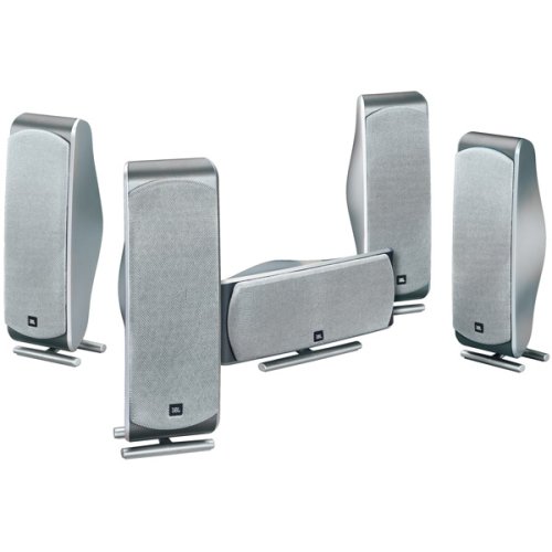 JBL 5.1 Channel Surround Cinema Speaker System with Dual 3 Mid-range Drivers, SCS3005TP