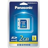 Panasonic 2GB Class4 High Speed SD Card