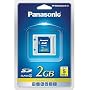 Panasonic 2GB Class4 High Speed SD Card