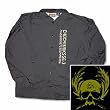 COHEED AND CAMBRIA - Gold Skull - Black Windbreaker Jacket
