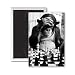 Check Mate - 3x2 inch Fridge Magnet - large magnetic button - Magnet