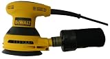 DEWALT D26451 3 Amp 5-Inch Random Orbit Sander with Cloth Dust Bag