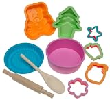 SiliconeZone Kids Pack 10-Piece Baking Set