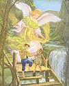 2 Classic Guardian Angel Prints Vintage Christian Posters