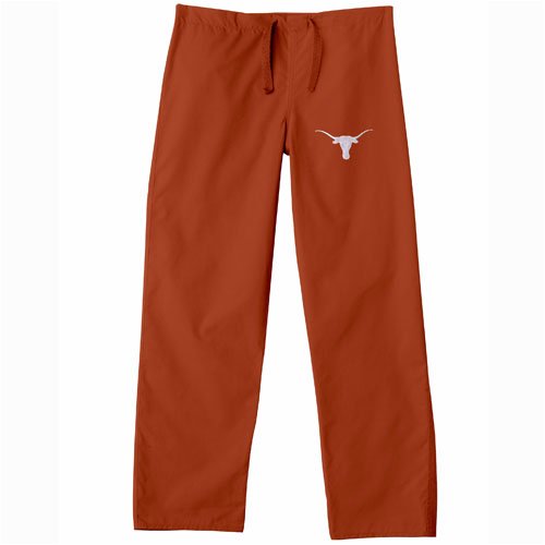Texas Longhorns NCAA Classic Scrub Pant (Burnt Orange)
