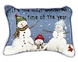 Review Simply Home  / It's The Most Wonderful Time Of The Year Tapestry Toss Pillow