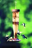 Schrodt Designs Model HBL-HPG Gold Hummingbird Paradise Feeder