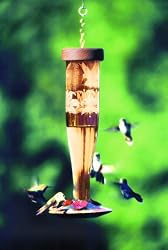 Schrodt Designs Model HBL-HPG Gold Hummingbird Paradise Feeder
