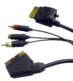 Childrens Toyshop  Video Games : 4Gamers Advanced Scart AV Cable (Xbox 360)